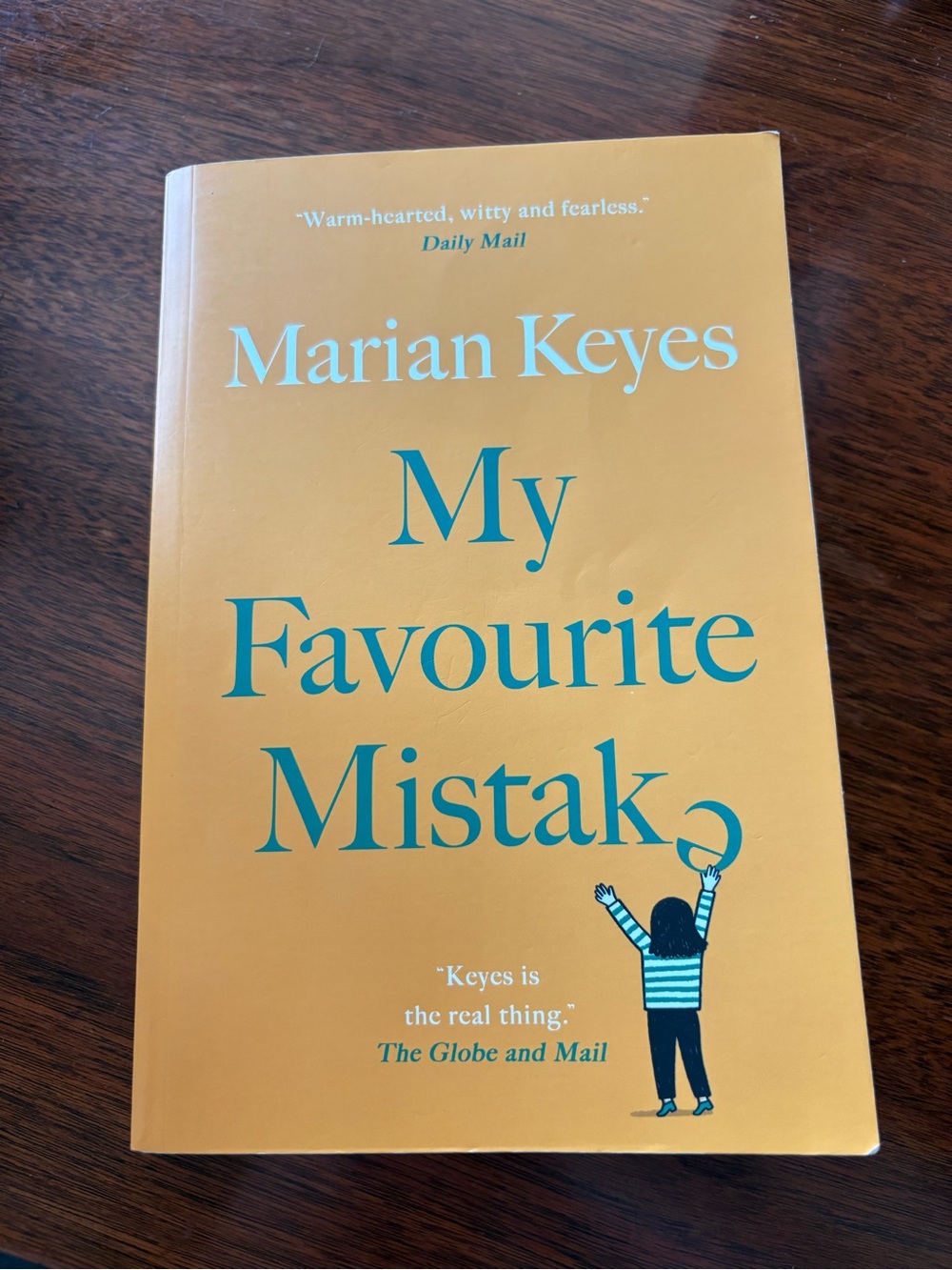 3/$20 My Favourite Mistake Marian Keyes - Yellow Cover paperback